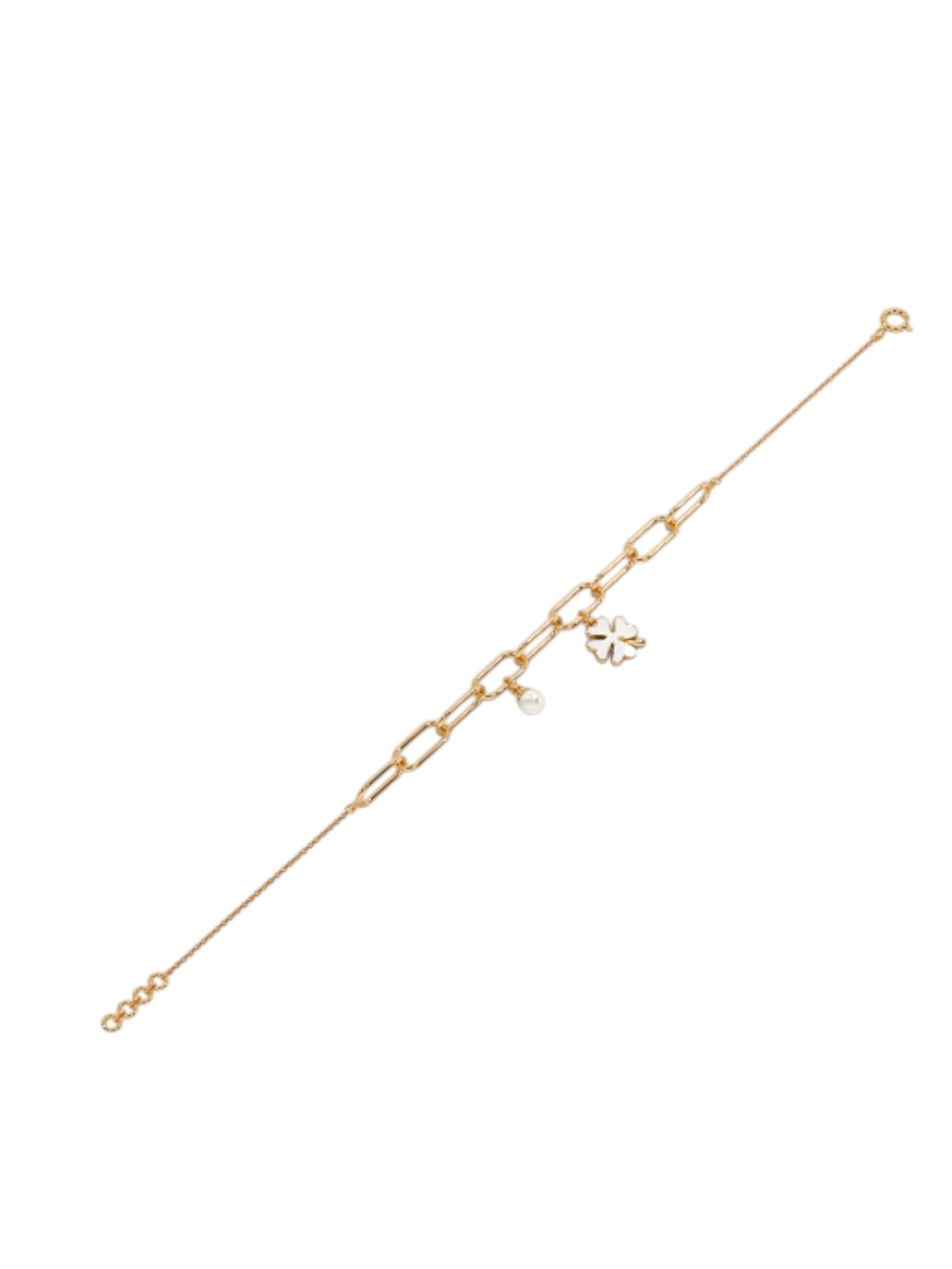 Classic Gold Plated Charm Bracelets 925 Sterling Silver For Women By Kesardeep